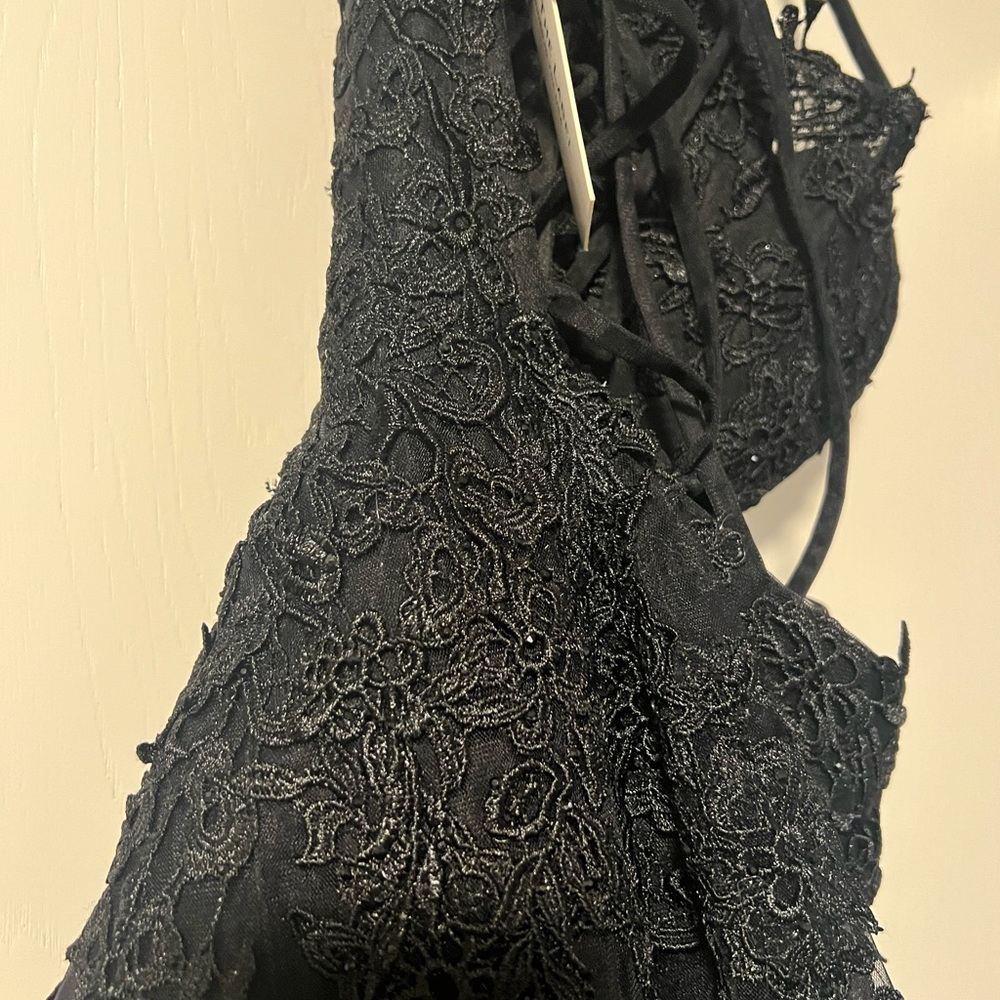 Black Aidyn Gown, Size Small, New With Tags, Never worn. - Picture 7 of 16